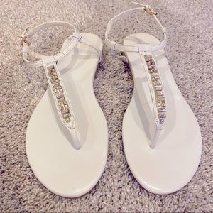 Cole Haan crystal sandals